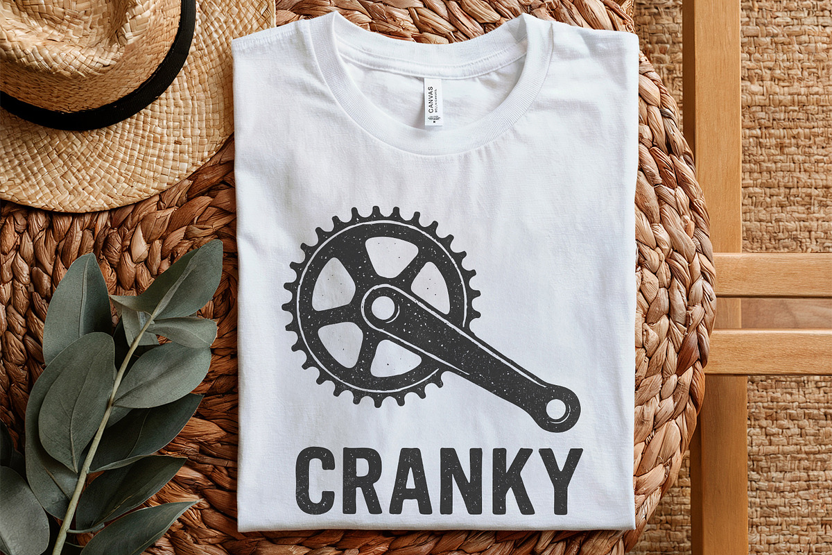 Cranky PNG, Funny Cycling Shirt, an Illustration by SharpMarketplace (Photo 5 of 9)