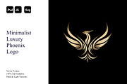 Minimalist Luxury Phoenix Logo, a Branding & Logo Template by Luxury Logos (Thumbnail 1 of 4)