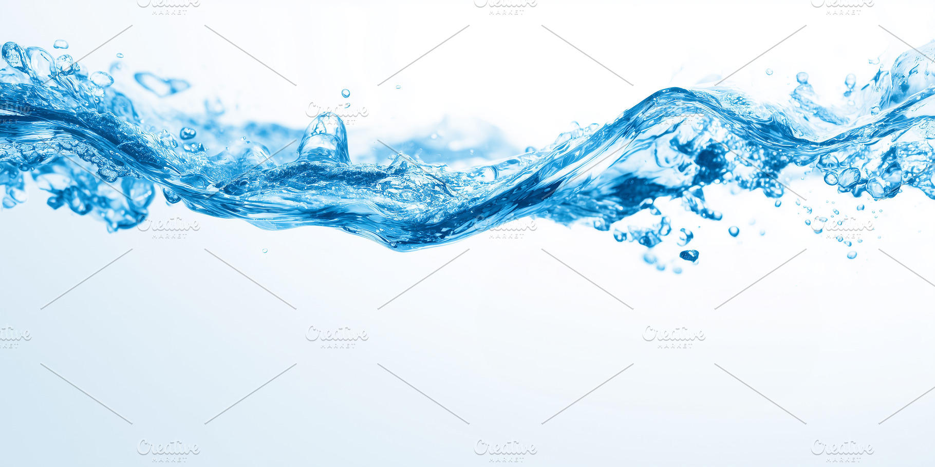 Dynamic splash of blue water, a Background Photo by MistyDay