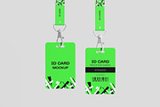 High Quality ID Card Mockup, an Advertising Mockup by safrizalstudio (Thumbnail 2 of 5)