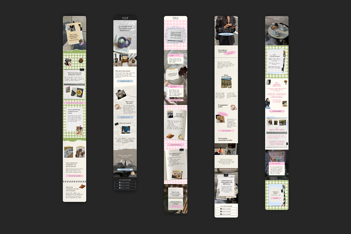 Social Media Manager Newsletters, an Email Template by Meraki Templates (Photo 7 of 9)