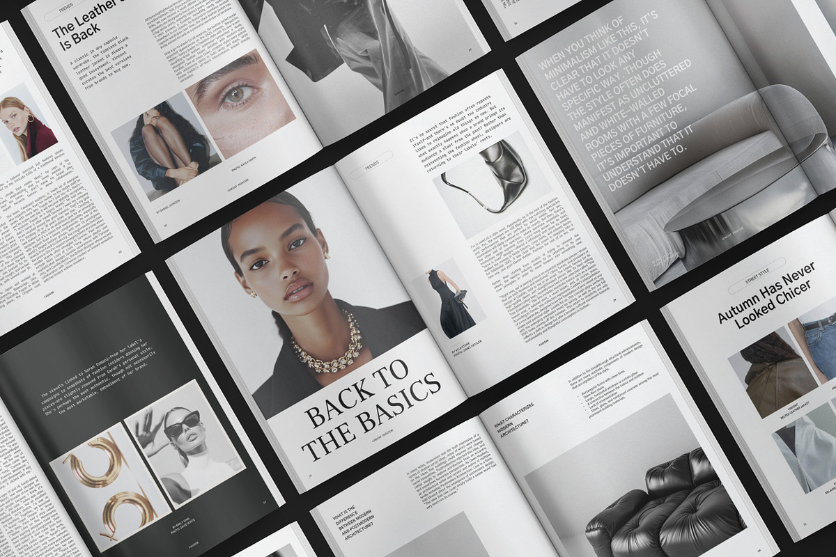 VINCENT / Magazine Brochure Template, a Brochure Template by Studio Dara (Photo 13 of 13)