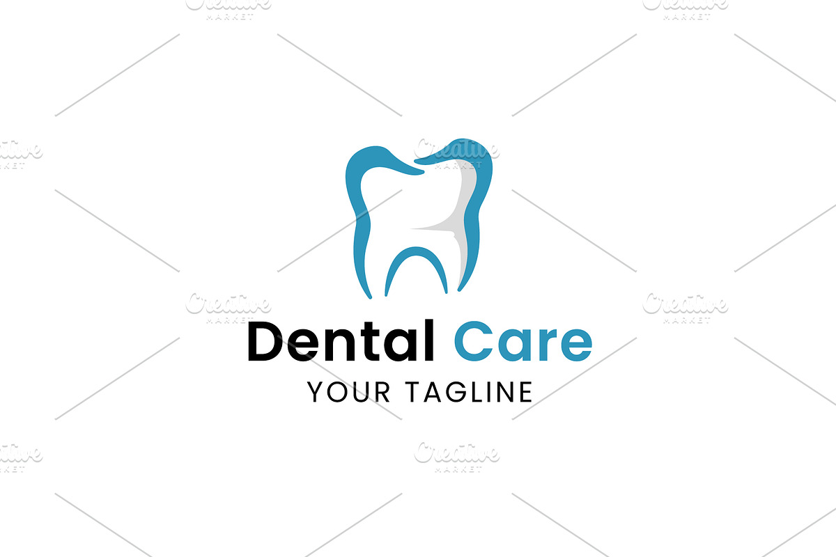 Dental care logo icon illustration, a Branding & Logo Template by Dyn Studio