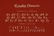 Queshia, a Script Font by kerismaker (Thumbnail 9 of 10)
