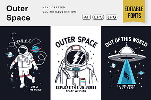 Outer Space Graphics