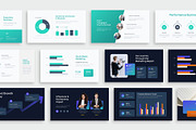Marketing Report Google Slides, a Marketing Template by New Coral Design (Thumbnail 3 of 6)