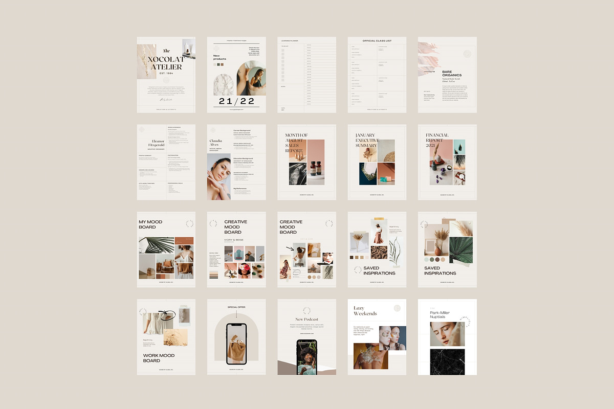 Tyos / Canva eBook Workbook Template, a Templates & Theme by Goashape Studio (Photo 10 of 10)