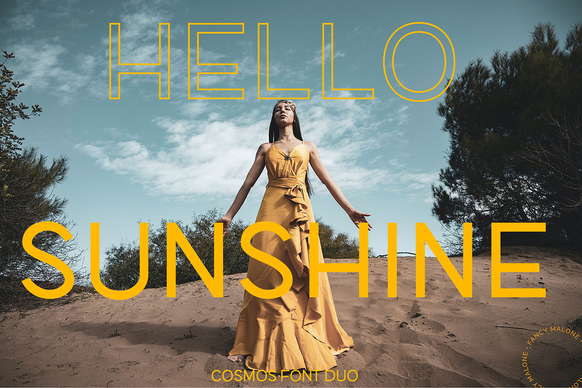 COSMOS Offset Font Duo preview 5