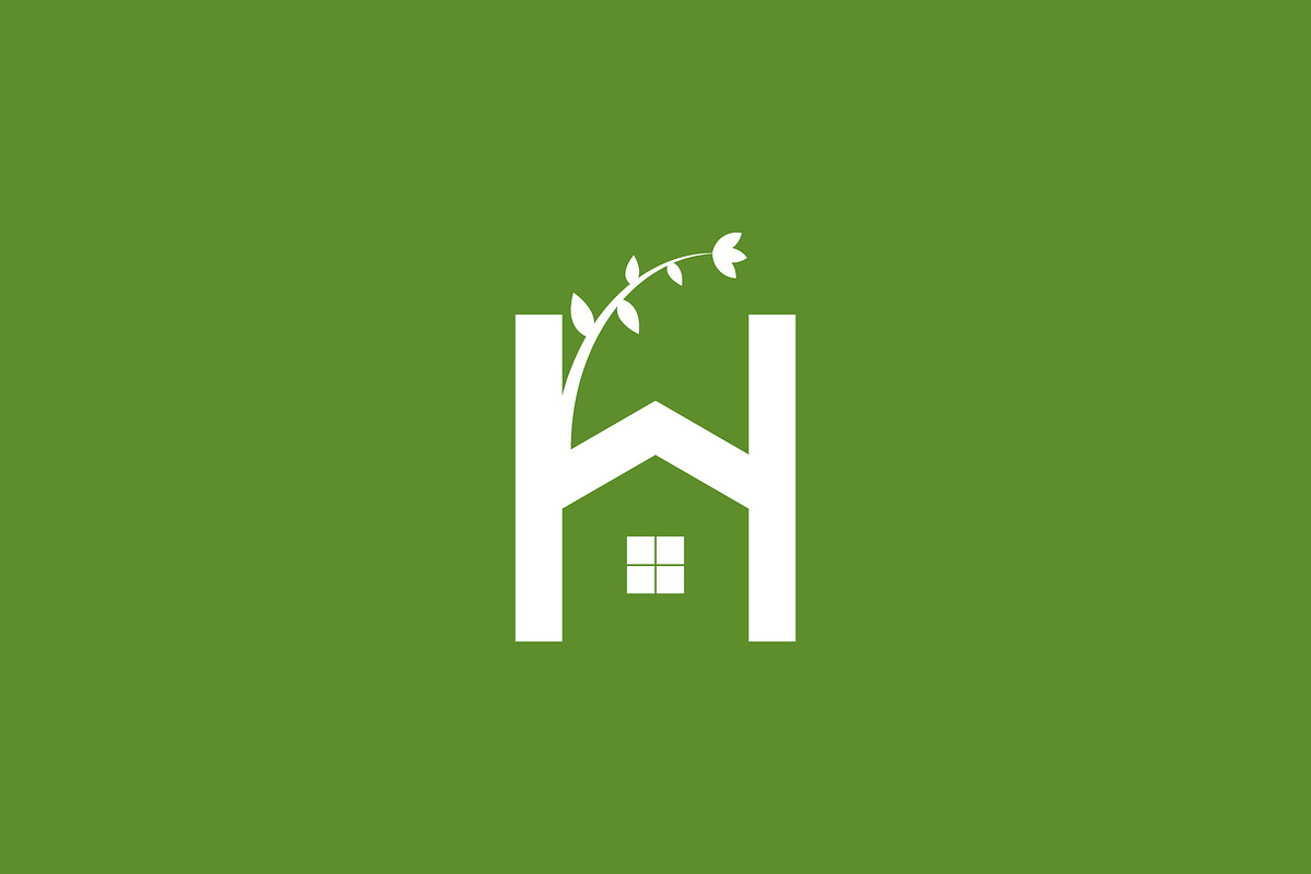 Letter H Natural Home Logo, a Branding & Logo Template by Salman Shop (Photo 2 of 4)