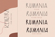 Kenzira - A Hand Drawn Art Deco Font, a Sans Serif Font by Graphicfresh (Thumbnail 3 of 7)