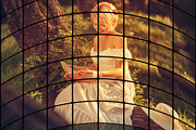 Single Photo Wall Mock-up preview 4