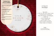 Xmas Ornament Mockup, a Household Mockup by EmpaviMockups (Thumbnail 2 of 6)