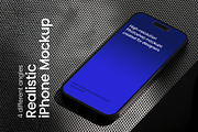 iPhone Realistic Mockup, an iPhone Mockup by We Design Everyday (Thumbnail 1 of 5)