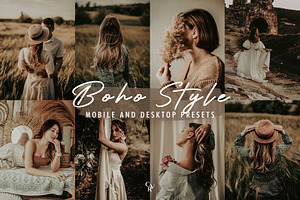 10 Boho Style Lightroom Presets