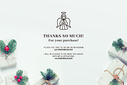 Single Line Christmas Foil Quill SVG, an Object Graphic by ClipartMuchLove (Thumbnail 6 of 6)