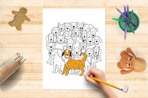 90 Coloring Pages Collection