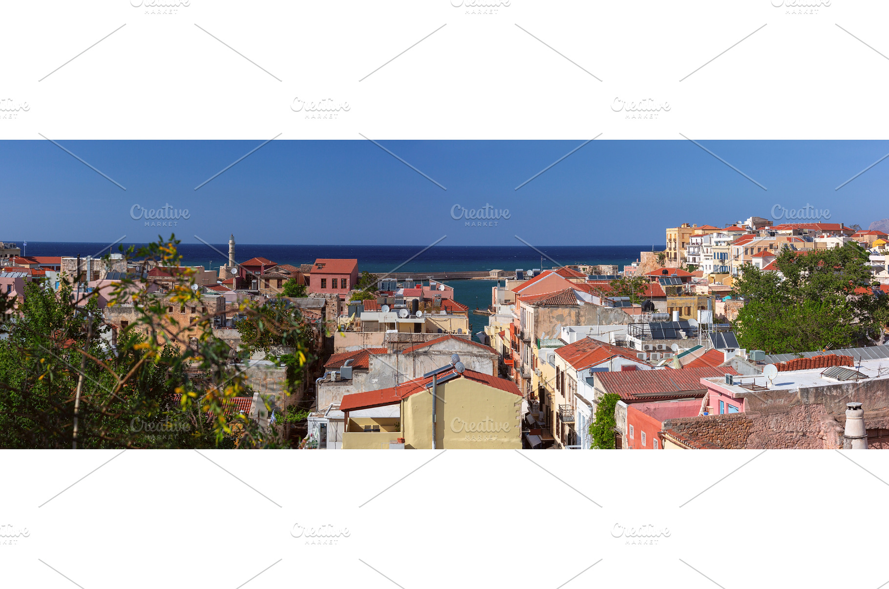 Old town of Chania in Crete, Greece, an Architecture Photo by kavalenkava