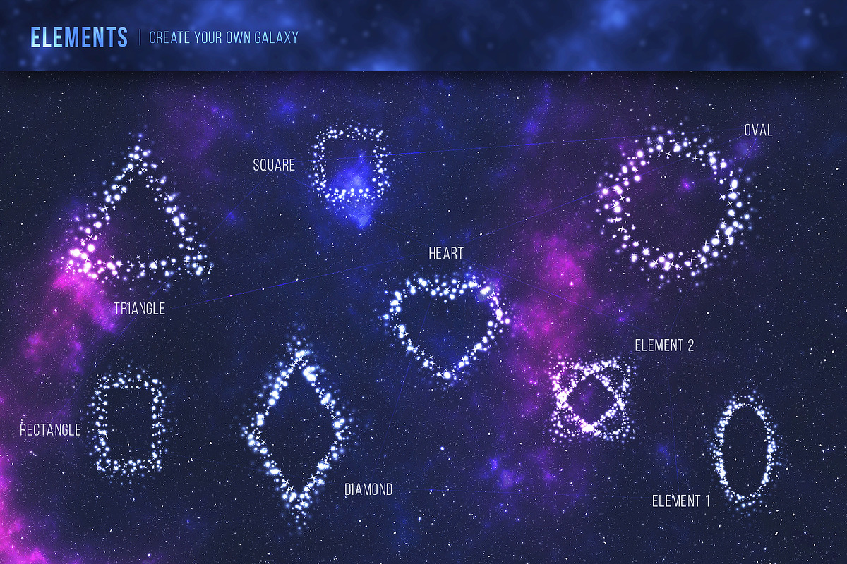 The Steller - Stars Graphic Set, an Object Graphic by Perfect Design (Photo 5 of 6)
