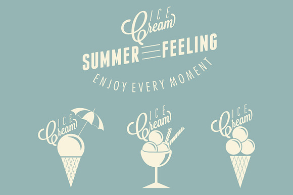 Ice Cream Design.
