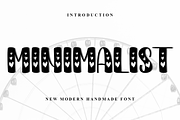 Minimalist, a Serif Font by FreshTypeINK (Thumbnail 1 of 8)