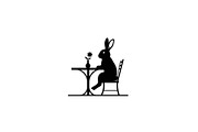 Garden Bunny Silhouette Bundle, an Illustration by jahid234 (Thumbnail 33 of 48)