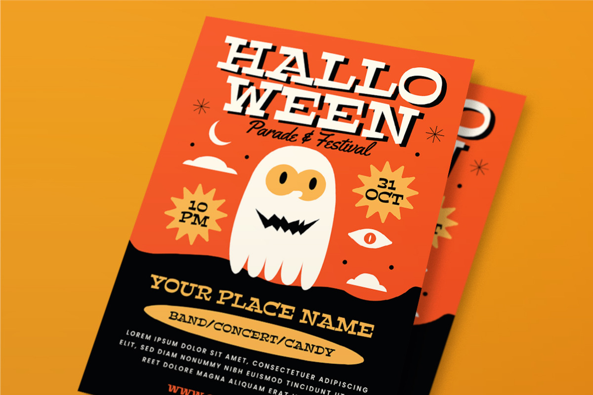 Halloween Festival Flyer, a Flyer Template by Tokosatsu (Photo 1 of 3)
