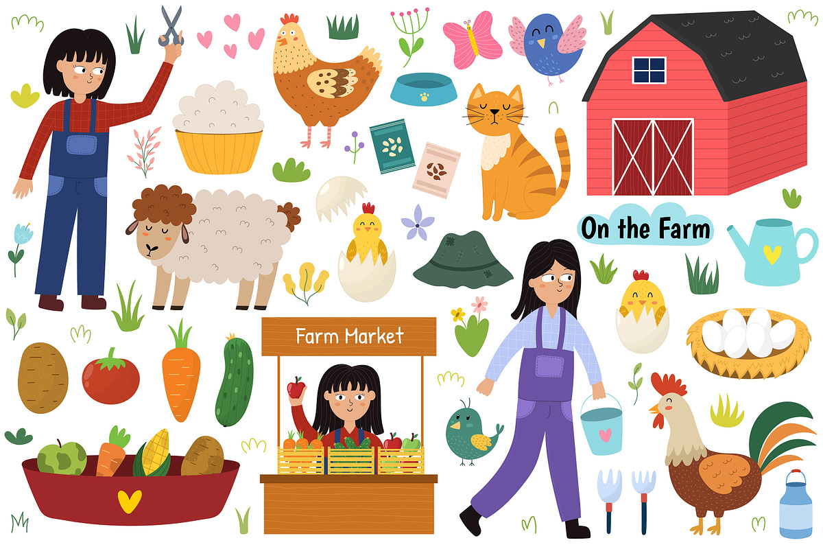Big Farm Collection: 697 in 1, an Animal Illustration by Gulnara Sabirova (Photo 6 of 30)