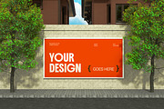 Billboard On The Street Mockup, a Mockup by graphicook (Thumbnail 2 of 4)