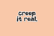 Ghosties - A Spooky Display Font, a Handwritten Font by Beck McCormick (Thumbnail 2 of 10)