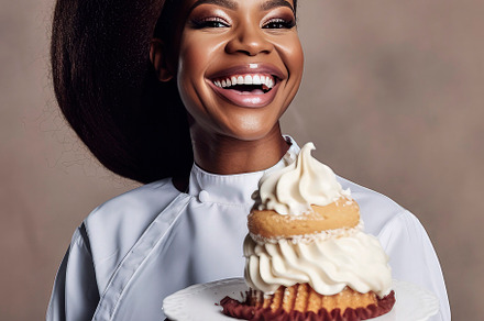 Beautiful Black young woman dresse, a Person Photo by huertas19