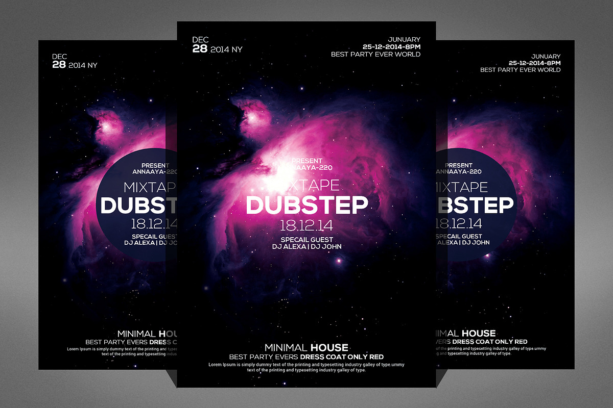 100 Party Flyer Bundle, a Flyer Template by Graphic Templates (Photo 67 of 101)