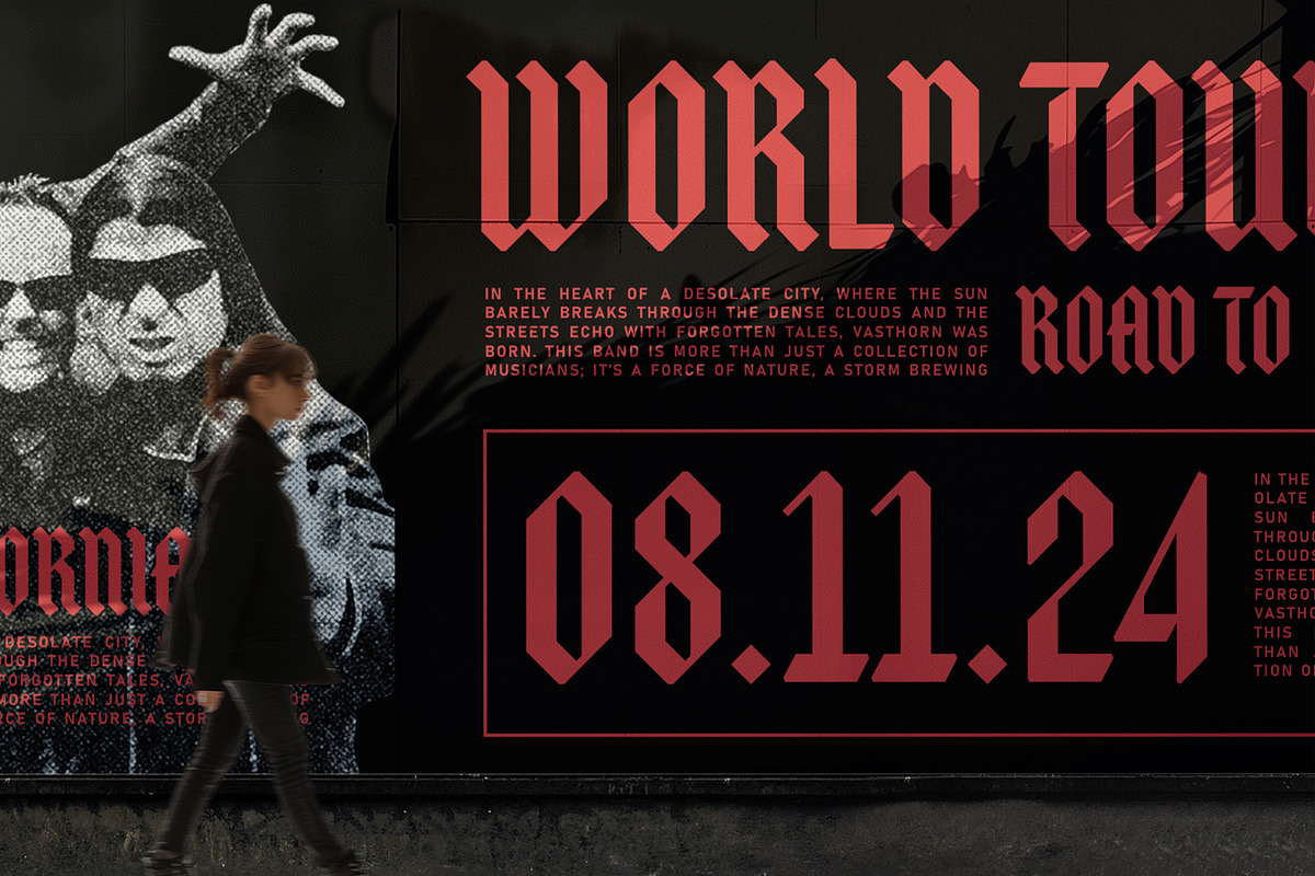 Stackwin - Gothic Blackletter Font, a Blackletter Font by Typia Nesia (Photo 10 of 14)