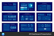 KPI Dashboard Keynote Templates, a Presentation Template by Fit-tee (Thumbnail 1 of 4)
