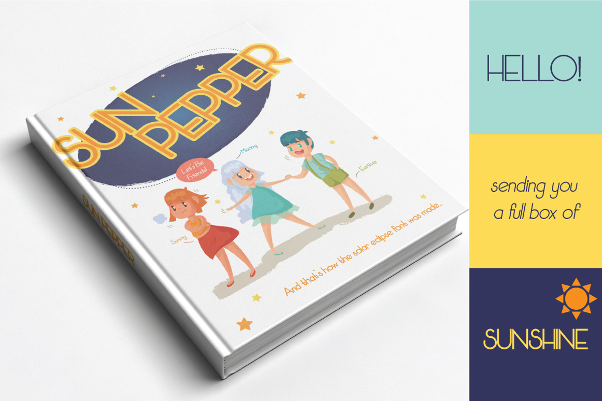 Sun Pepper, a Sans Serif Font by Lunabi (Photo 4 of 5)