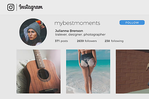 Instagram Promo, a Marketing Template by mdlabdesign