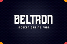 Beltron - Modern Gaming Font