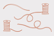 Ribbons & Bows Hand Drawn Accents, a Decorative Illustration by Margot + Co (Thumbnail 8 of 9)