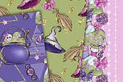 Pink Halloween patterns, a Pattern Graphic by DarinaDigital (Thumbnail 5 of 6)