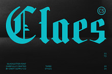 CS Claes – Old English Font