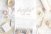 Slavina Script, a Script Font by khurasan (Thumbnail 8 of 13)