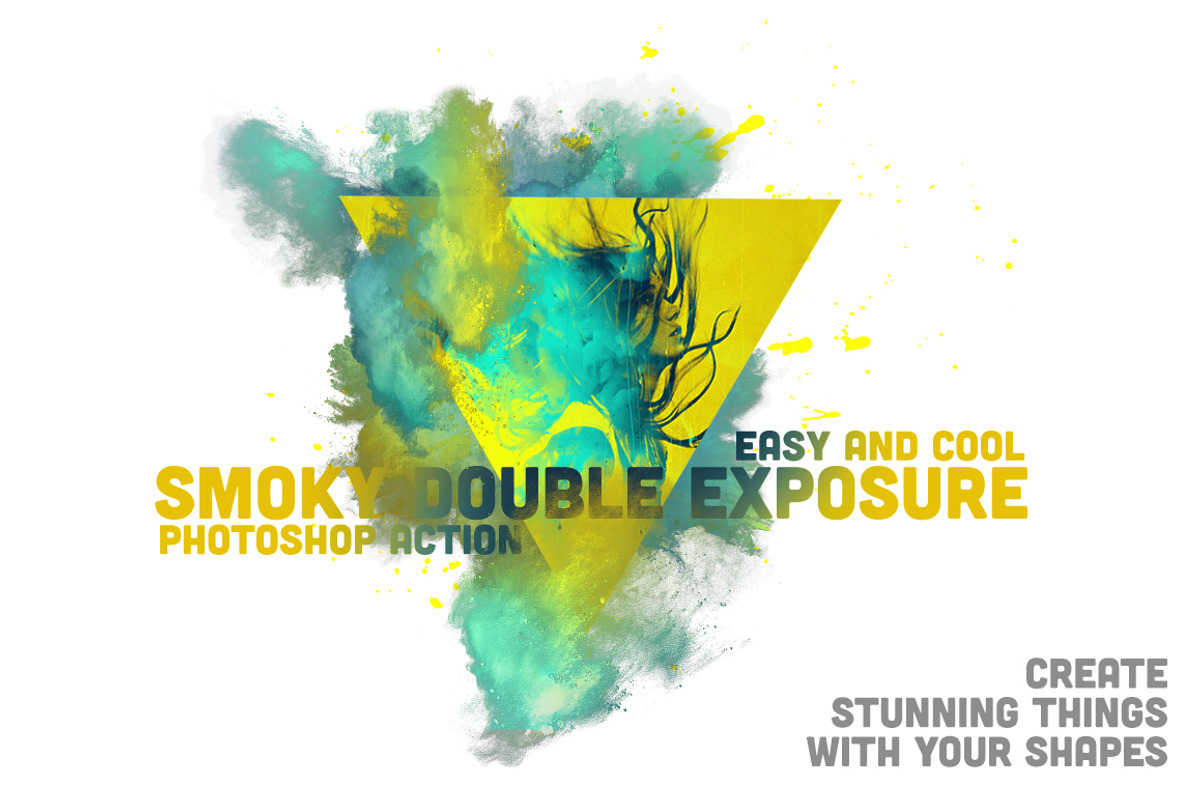 Smoky Double Exposure Kit, an Action Add-On by Ruslan Zelensky (Photo 4 of 6)
