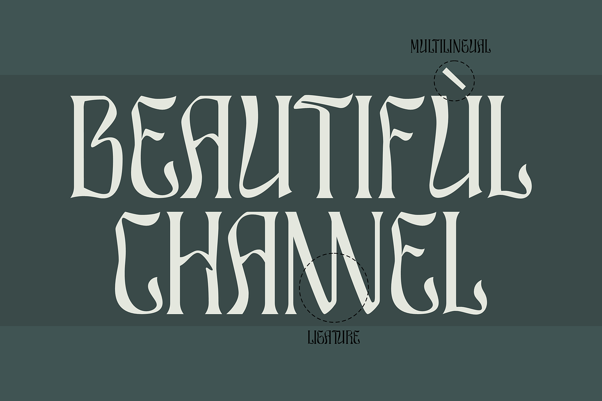 Raghlick Display Typeface Font, a Sans Serif Font by Storytype Studio (Photo 2 of 15)
