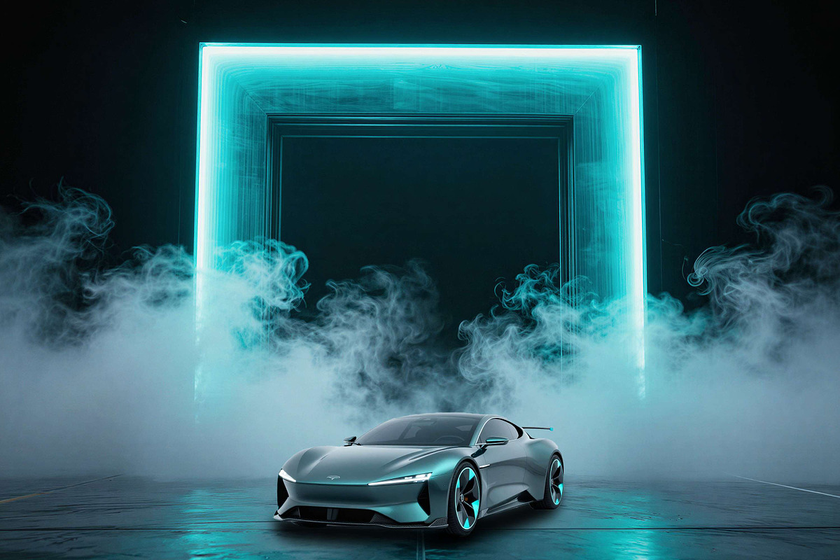 Supercar Spotlight Digital Backdrops, a Background Graphic by 3Motional (Photo 7 of 19)