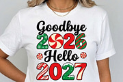 Goodbye 2026 Hello 2027 Christmas, an Emoji Icon by Tanya Kart (Thumbnail 5 of 10)