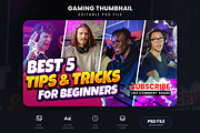 Gaming Youtube Thumbnails, a Social Media Template by Ammad (Thumbnail 4 of 5)