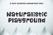 Naturalistic Playground |Handwritten, a Sans Serif Font by Royaltype (Thumbnail 1 of 6)