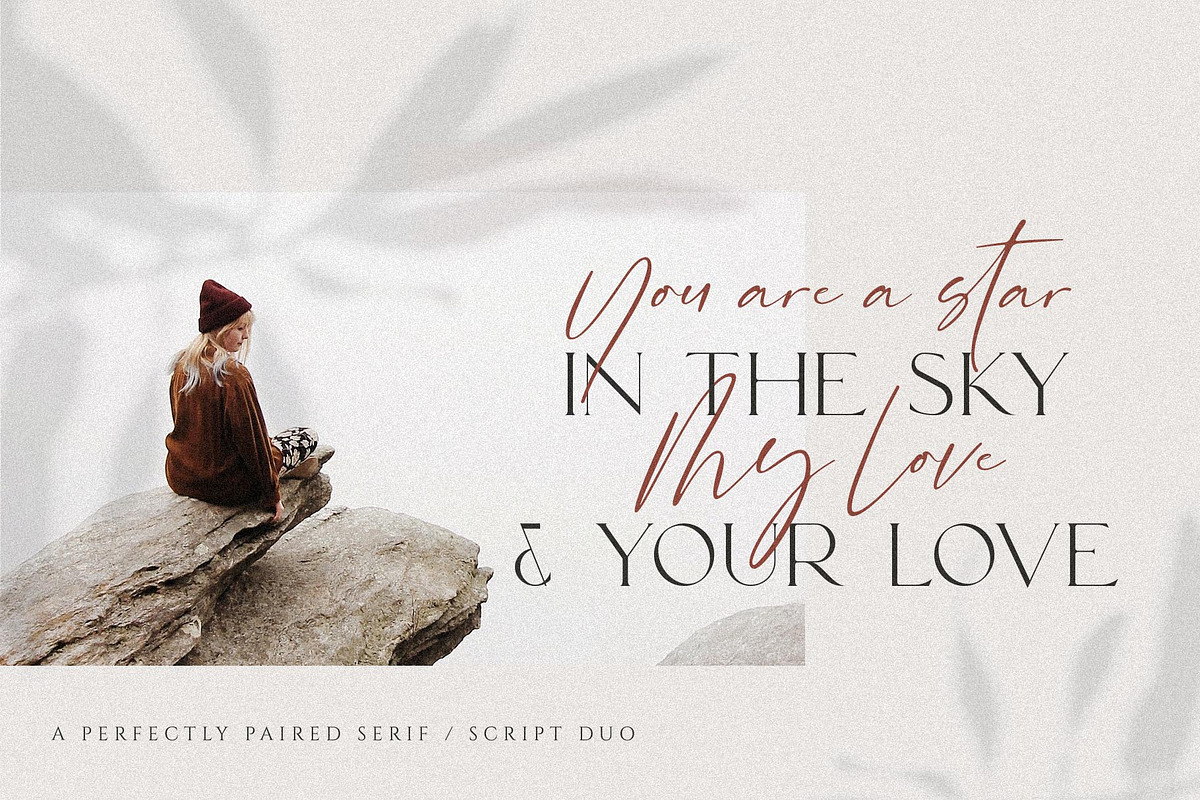 Rodetta Rossie Font Duo + Logos, a Serif Font by BrandSemut (Photo 9 of 18)