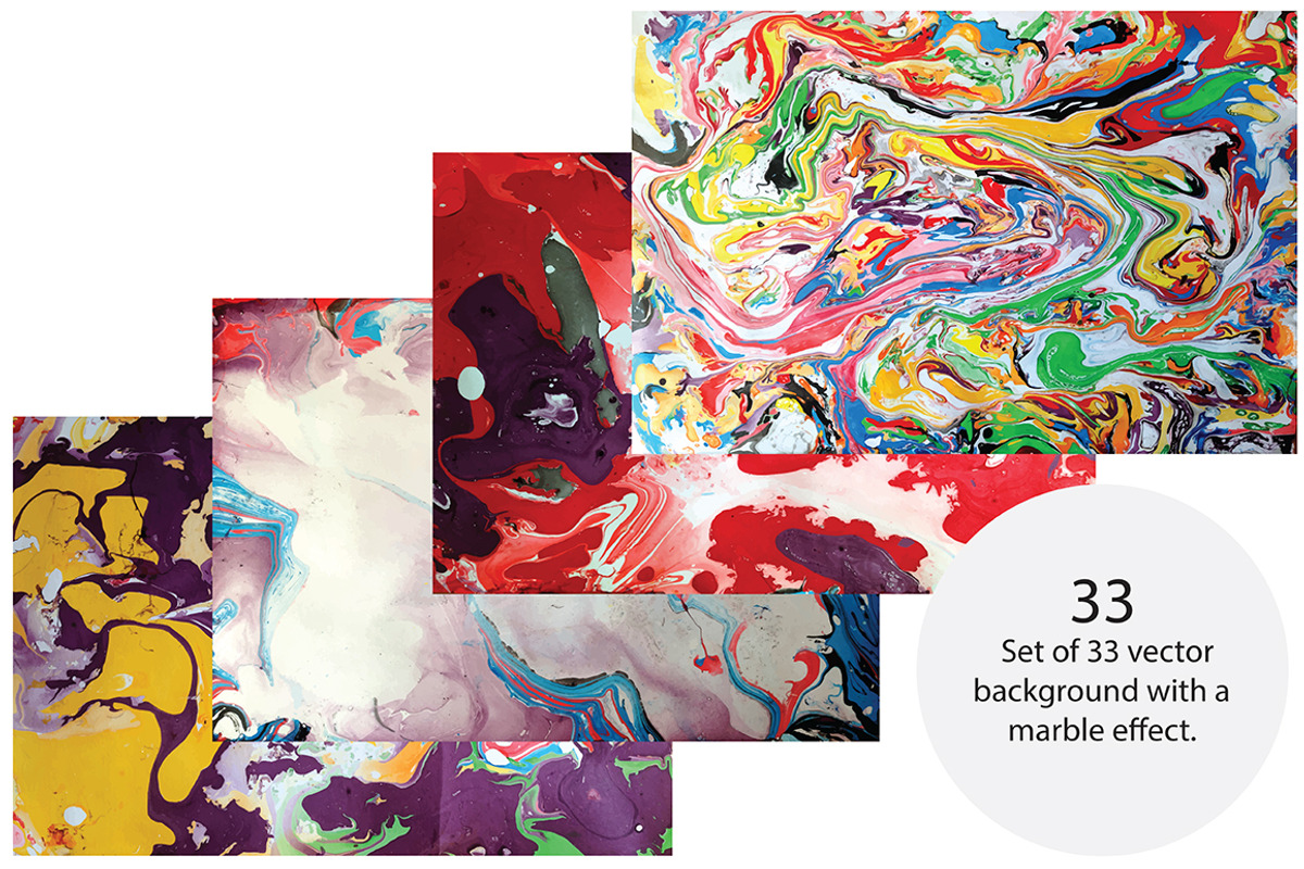 Marble backgrounds, vector, a Pattern Graphic by risovanya (Photo 1 of 2)