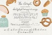 The Freshly Baked Font Trio & Dings, a Script Font by Nicky Laatz (Thumbnail 24 of 24)