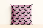 Ghost Bat Halloween Seamless Pattern, a Pattern Graphic by tchastudio (Thumbnail 5 of 7)